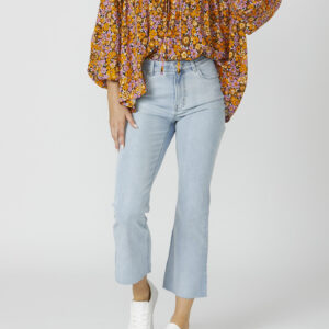 16448PWSS LAYLA JEAN BLEACH WASH