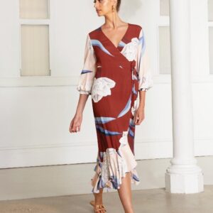 Fate & Becker 15166DWFA Imperial Hotel Dress Peony